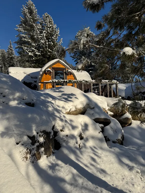 Уютный трехместный дом