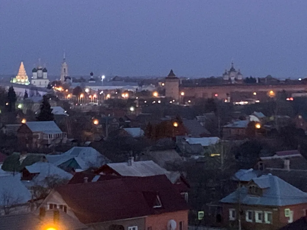 Панорамный 2-комнатный номер, город как на ладони