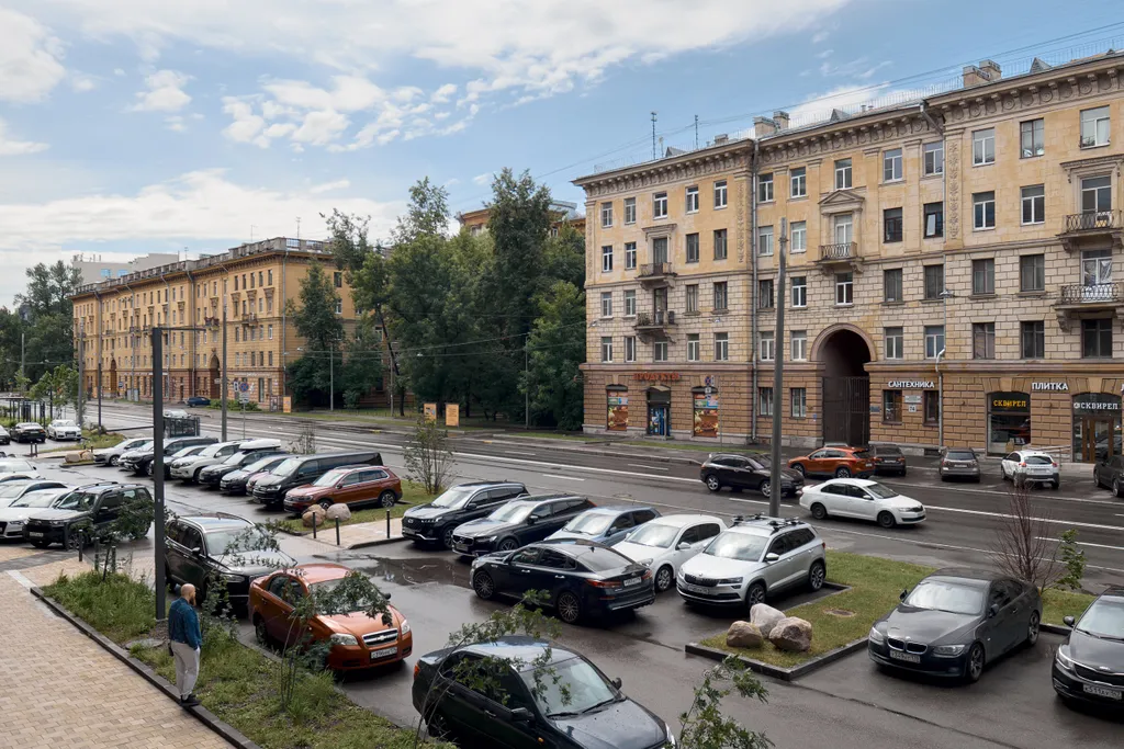 Квартира Квартира Стильная студия в ЖК Кантемировский — Санкт-Петербург