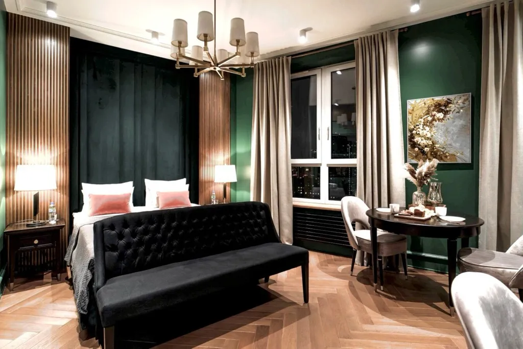 Квартира Квартира Green Retreat с видом на Москва-реку у метро Шелепиха — Москва