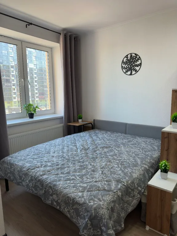 Квартира Квартира Уютная и стильная светлая новая студия на ул. Тихая — Бугры