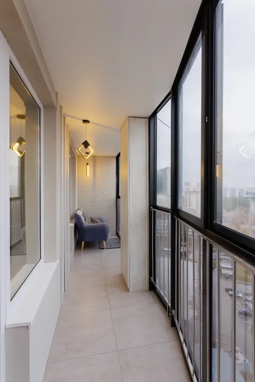 Студия премиум класса с видом на город