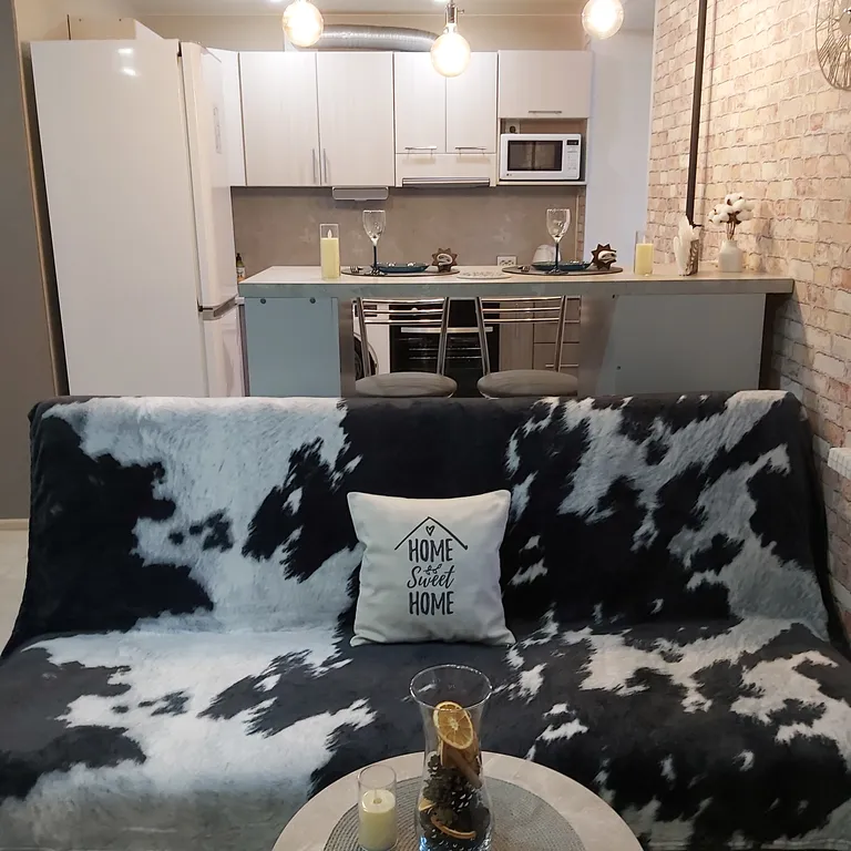 Комфортная студия в Арбековской заставе на 10 этаже.