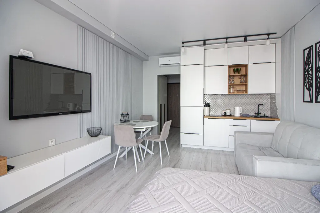 Квартира Уютная студия с видом на море — аренда посуточно в Алушта