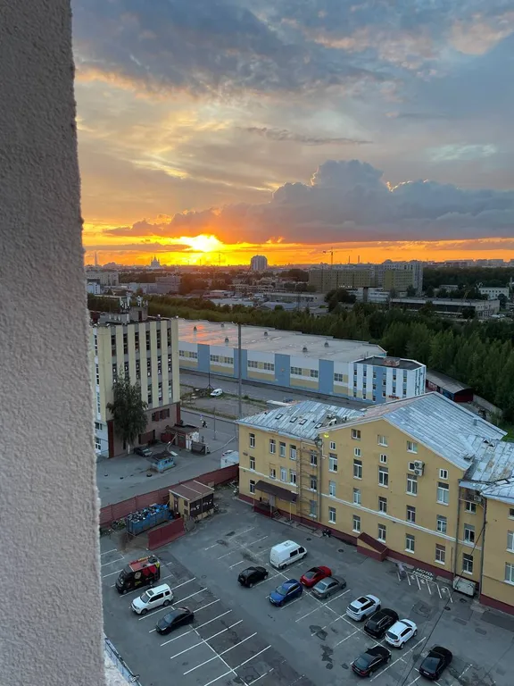 Квартира Квартира Студия с видом на питерские закаты — Санкт-Петербург