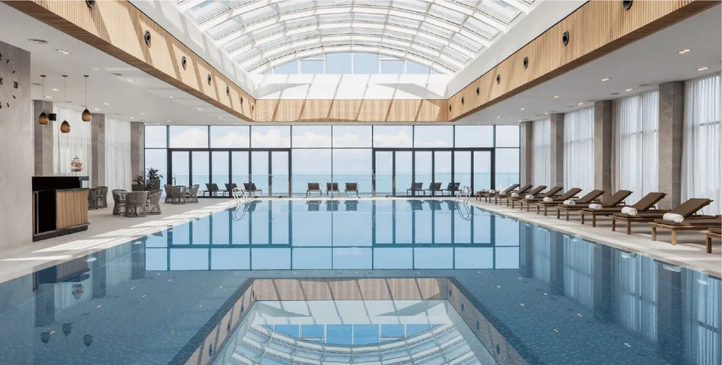 Квартира Апартаменты с видом на первой линии моря в 5* Апарт-отеле — Батуми