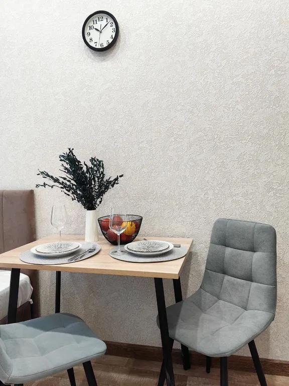 Студия с новым ремонтом