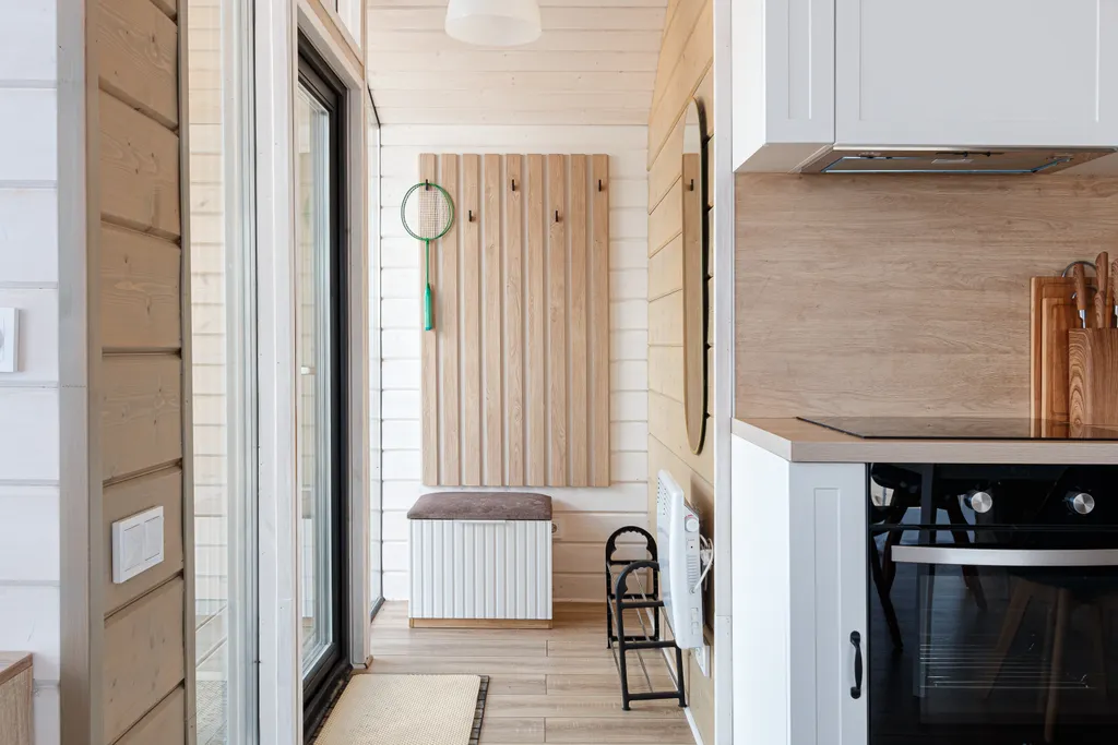 Семейный дом с костровой зоной и баней