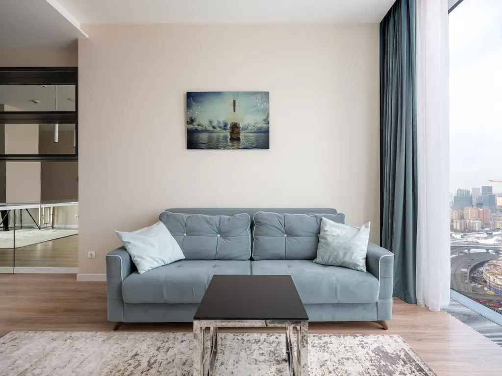 Уютный семейный апартамент в москве-сити