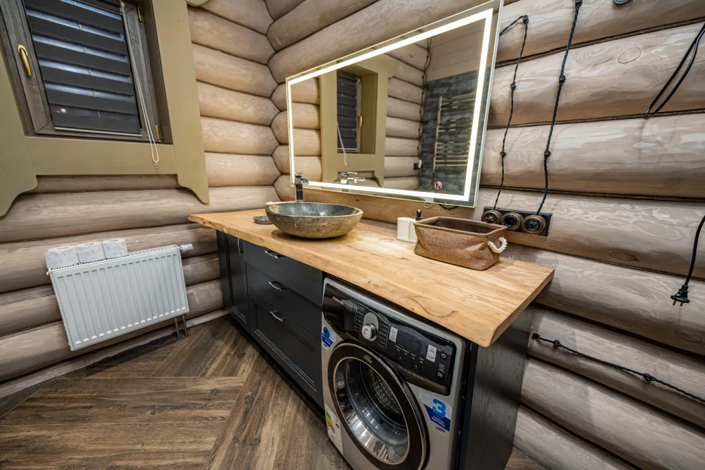 Загородный дом в окружении леса Grovehause