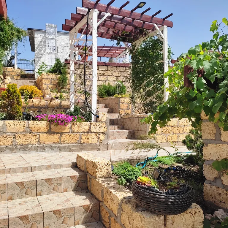 2-комнатный дом с бассейном с видом на Азовское море Абрикос