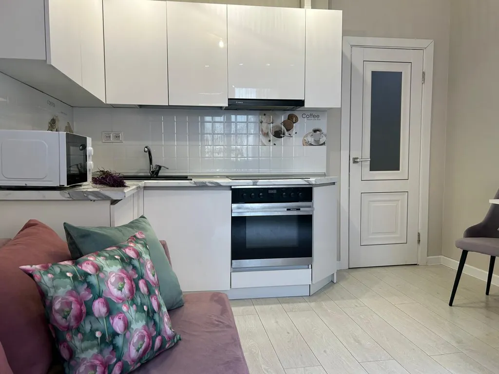 Трехкомнатные апартаменты Лавандовая гавань в самом центре Алматы