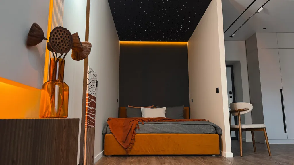 Квартира студия с дизайнерским ремонтом