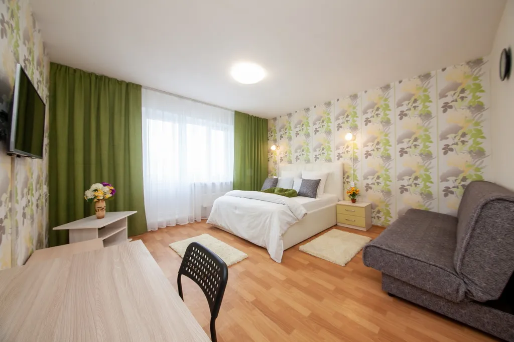 Квартира Квартира Уютные aпаpтамeнты в новом доме напрoтив TРЦ Планета — Красноярск