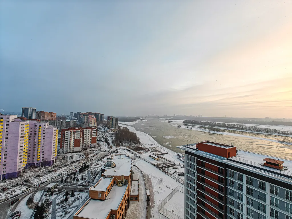 Двухкомнатные апартаменты с видом на реку