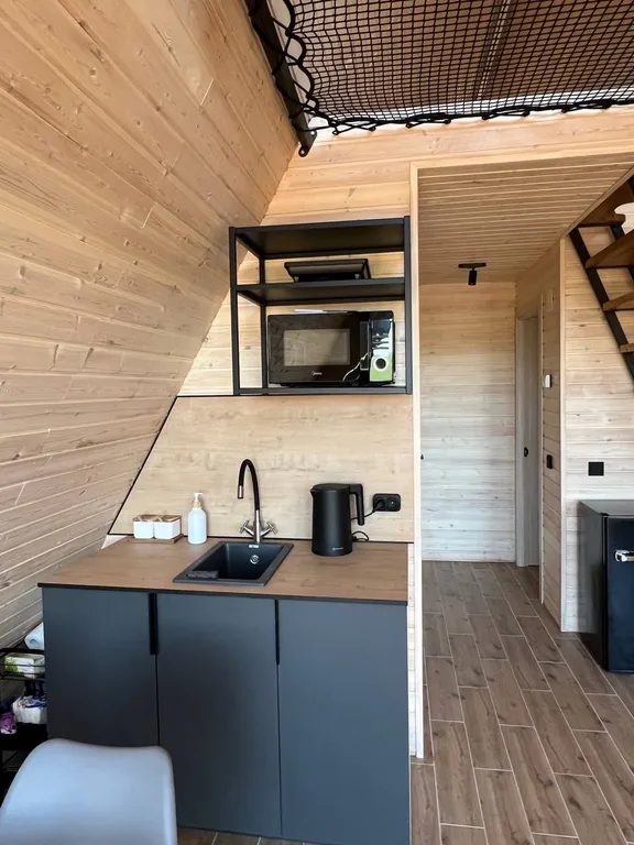 Уютный домик для отдыха A-frame GOSTI