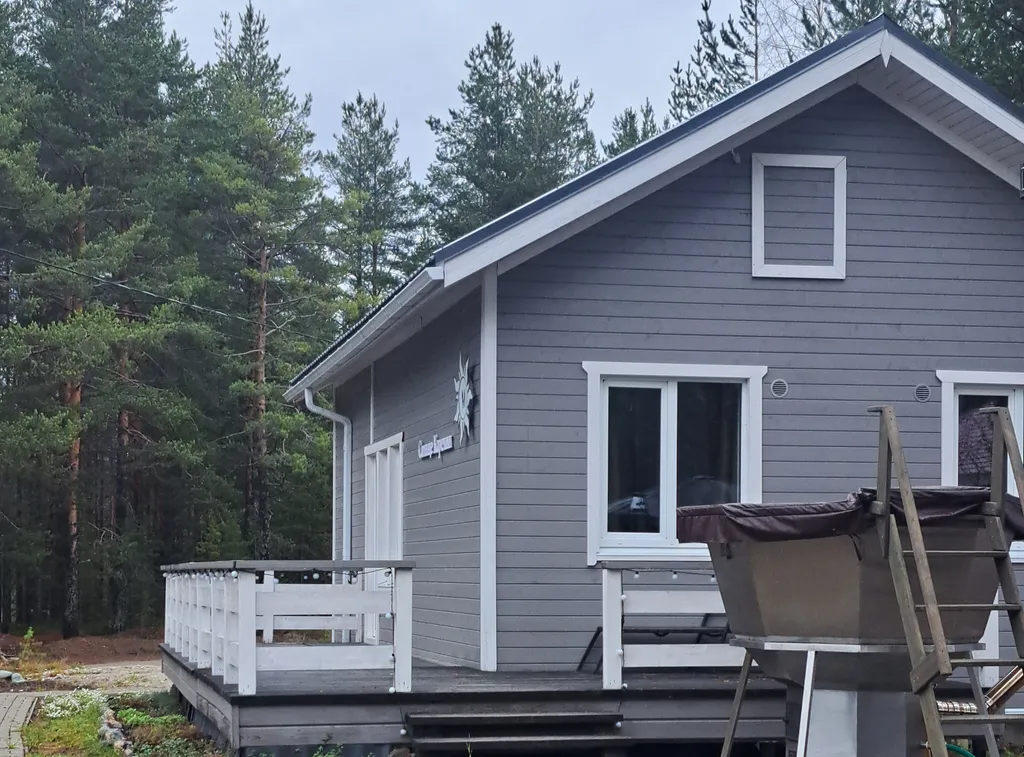 Коттедж Дом солнце карелии на 5 человек с сауной — аренда посуточно в Медвежьегорск