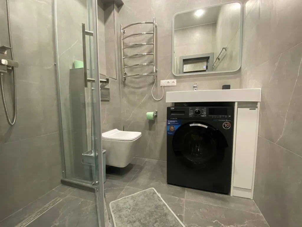 Студия с террасой и двухъярусной кроватью