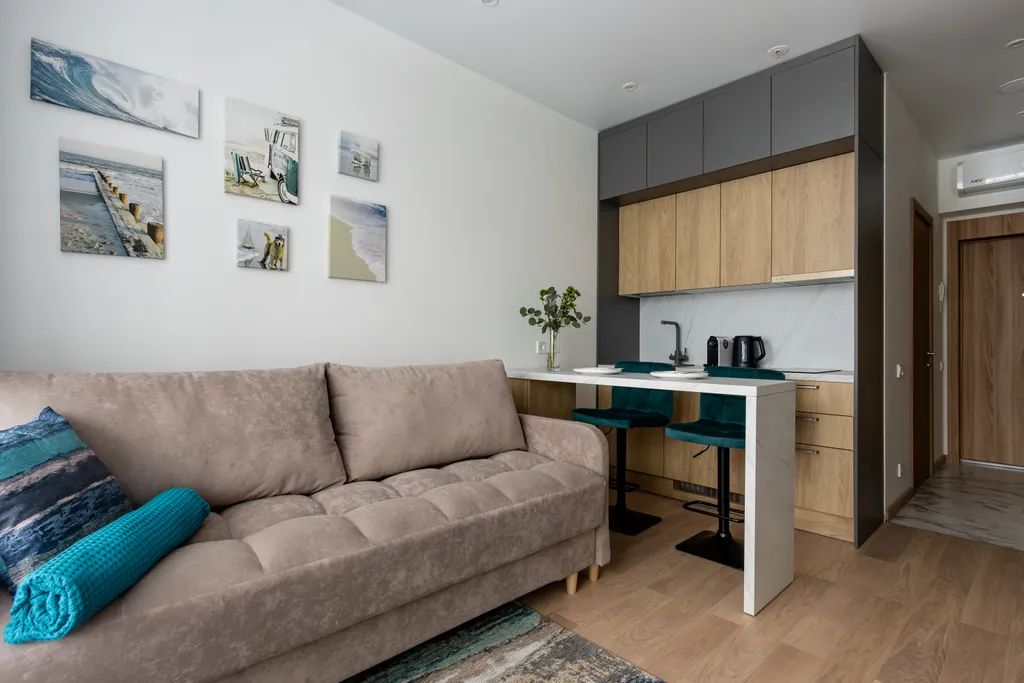 Квартира Морская студия — аренда посуточно в Зеленогорск