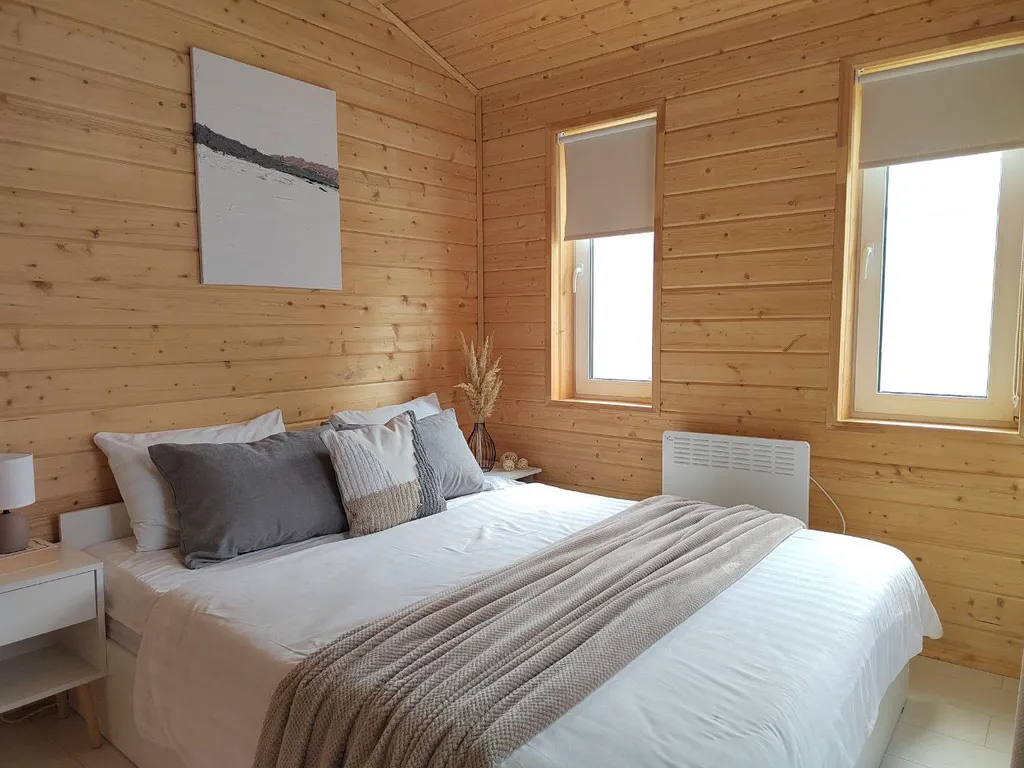 Коттедж Дом Какао с маршмеллоу с кинотеатром на террасе в КП Грин Лаундж — Истра