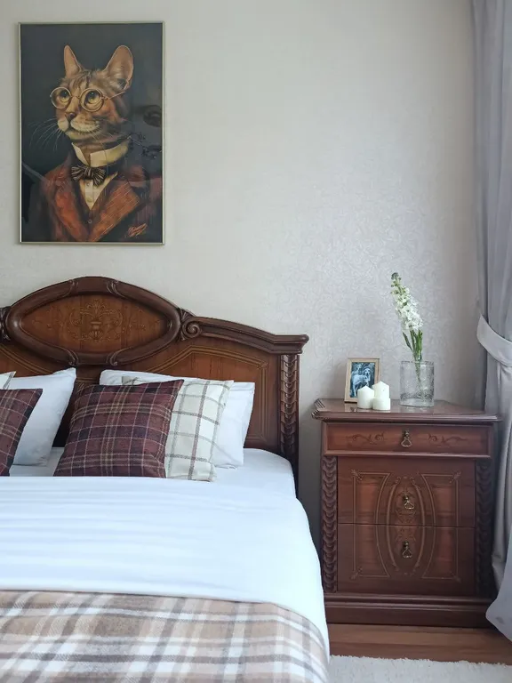 Уютная двухкомнатная квартира в центре города