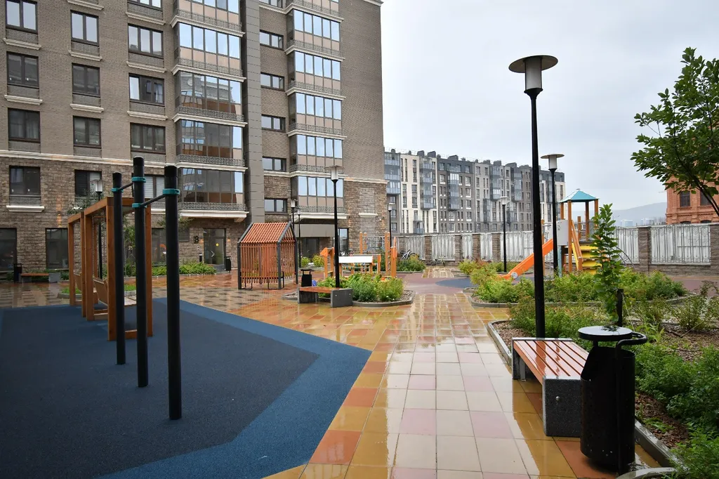 Квартира Квартира Современная однушка в пешей доступности от жд вокзала — Красноярск