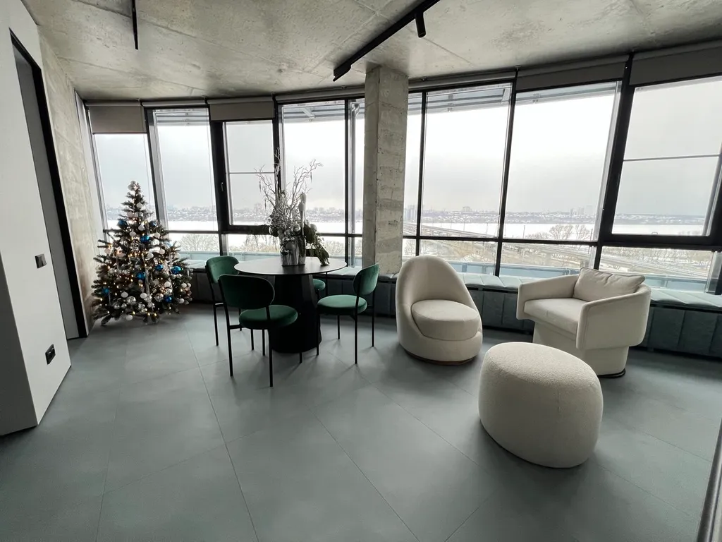 Панорамная квартира аtlantis с невероятным видом на реку и закат