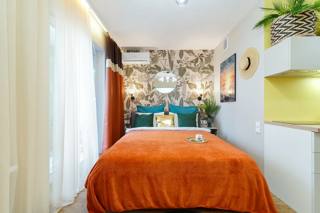 Квартира Квартира Tropic SPA Studio с джакузи XXL и тропическим душем в уютном центре — Минск