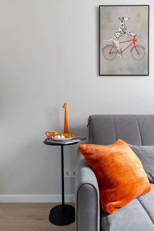 Квартира Квартира Новая дизайнерская студия Orange Room у Невского проспекта — Санкт-Петербург