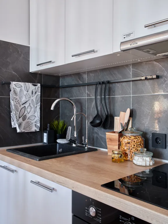 Квартира-студия с шикарным видом на город и реку