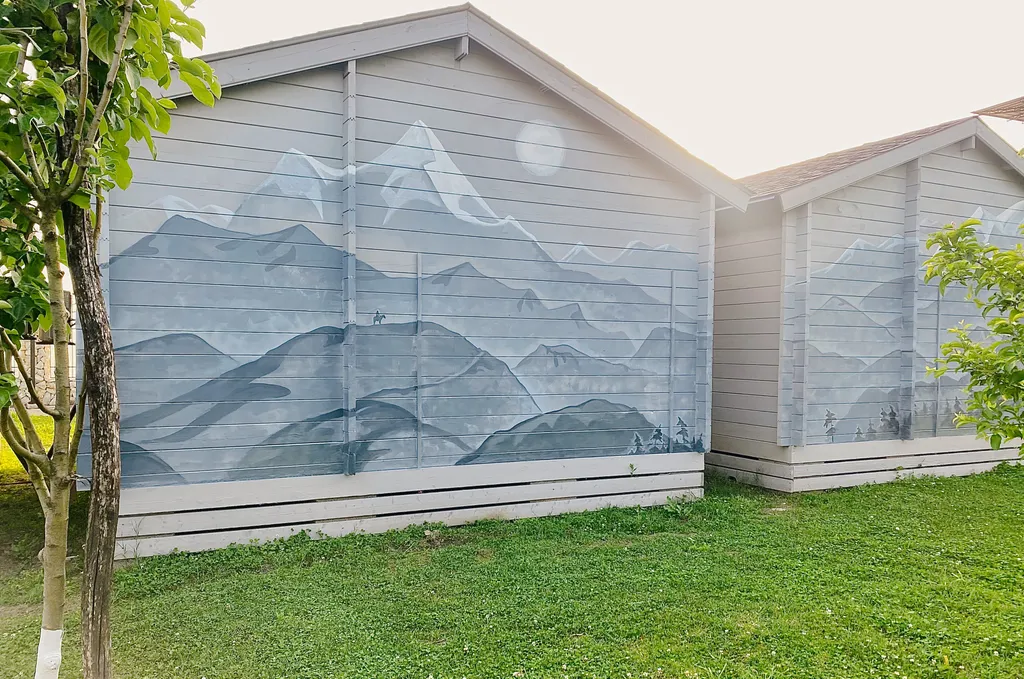 Ваш личный домик у моря с видом на бассейн