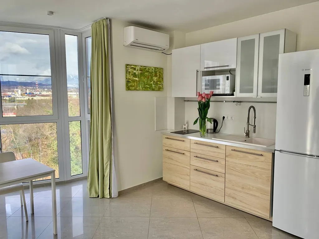 Квартира Квартира Панорамная студия с видом на горы — Сириус