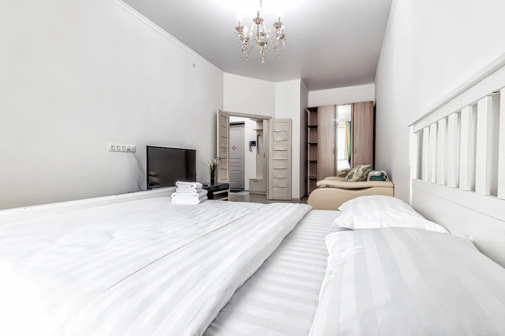 Апартаменты с видом на достопримечательность