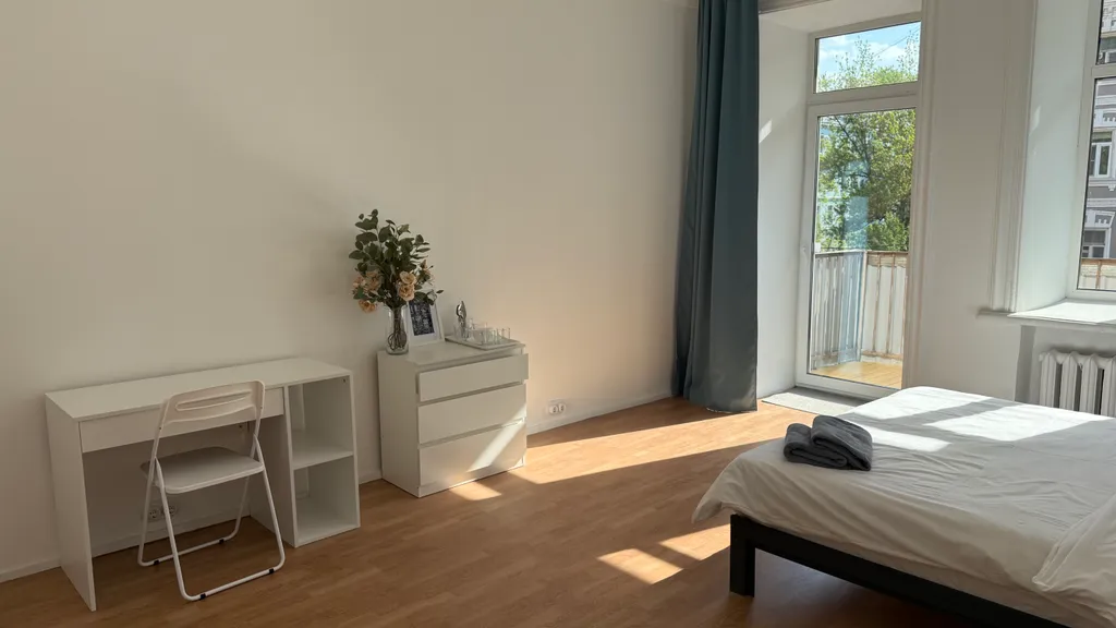 Светлая и уютная комната в скандинавском стиле у м. Парк Культуры