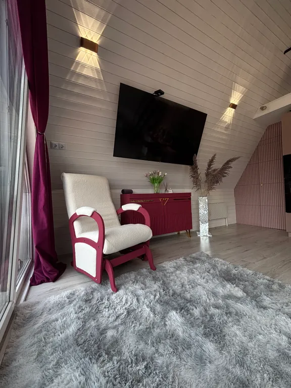 Коттедж Уютный A-frame «Облака» с видом на горы — Гостагаевская