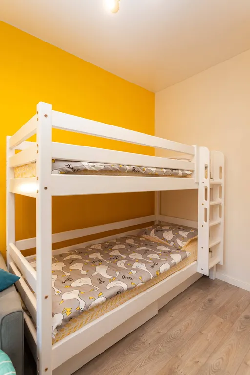 Yellow studio by the sea