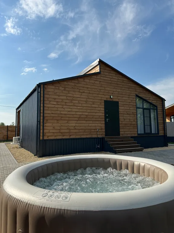 Коттедж Красивый барнхаус с баней на приватной территории — аренда посуточно в Воронеж