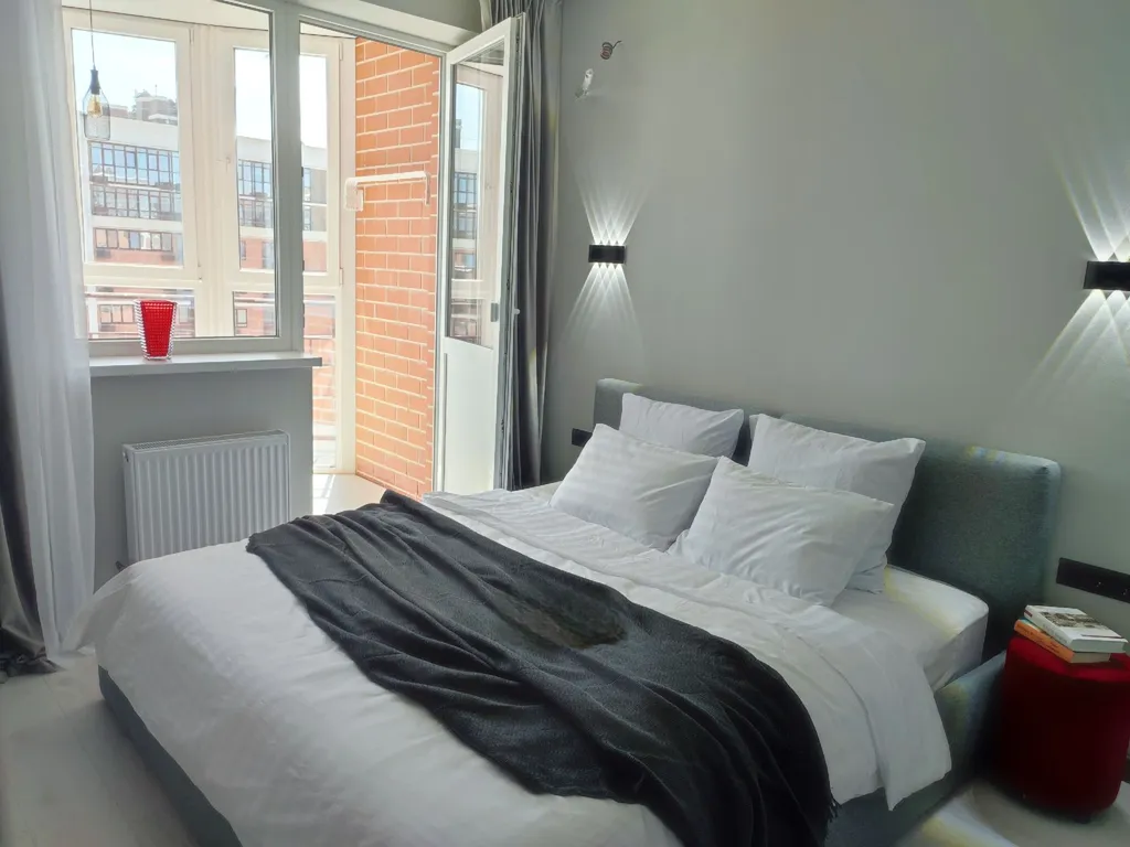 Квартира Квартира Уютная евро-двушка с панорамным видом — Краснодар
