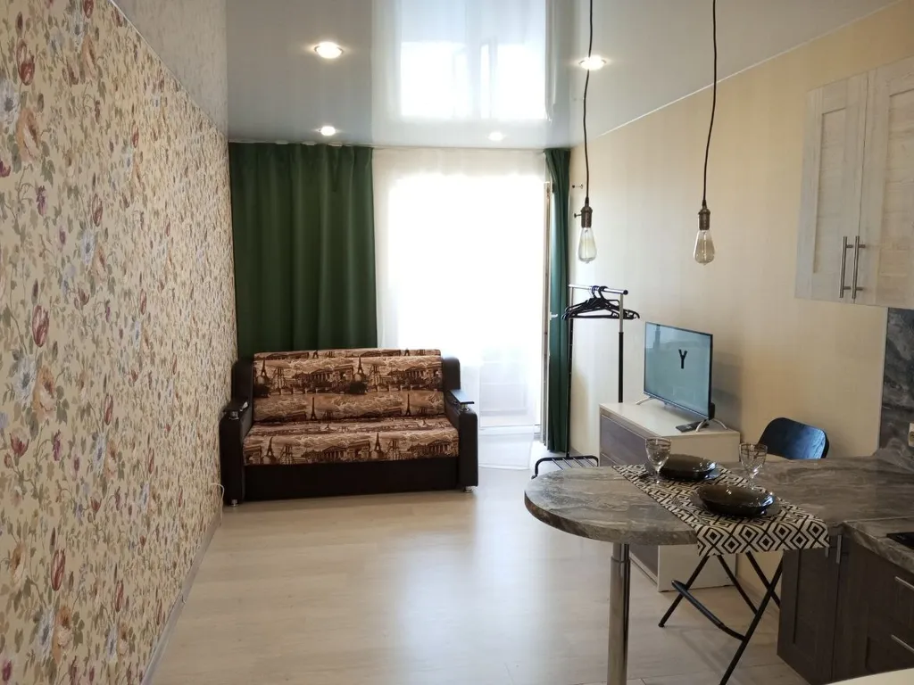 Квартира Уютная студия с красивым видом — аренда посуточно в Мурино