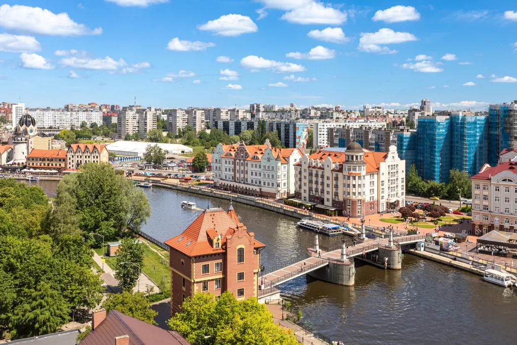 Квартира Новая квартира с шикарным панорамным видом на Рыбную деревню — Калининград