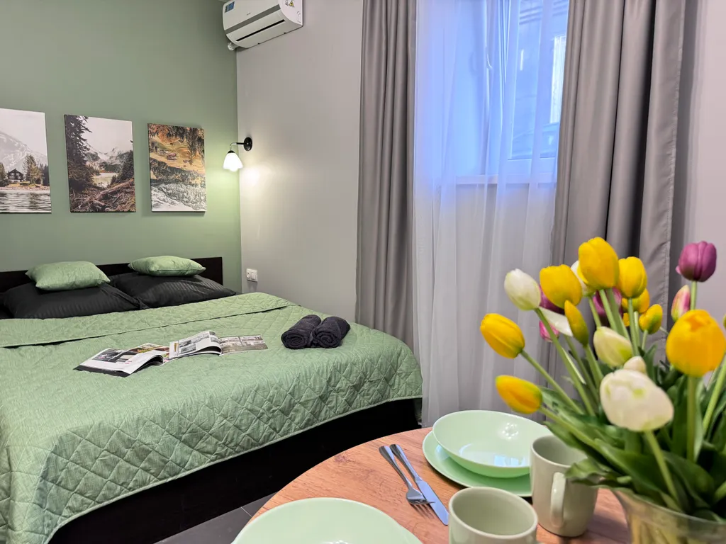 Дизайнерская квартира на 4 человек