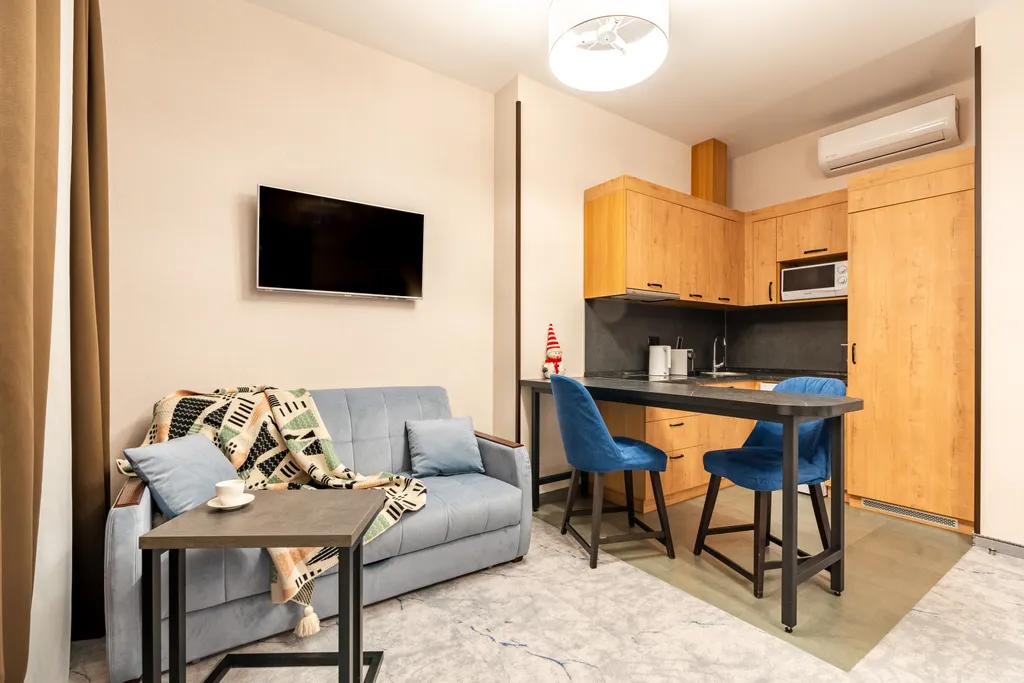 Апартаменты в центре РозаХутор