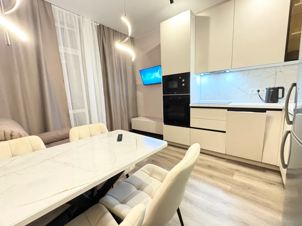 Дизайнерская однокомнатная в ЖК «Бунинские Кварталы»