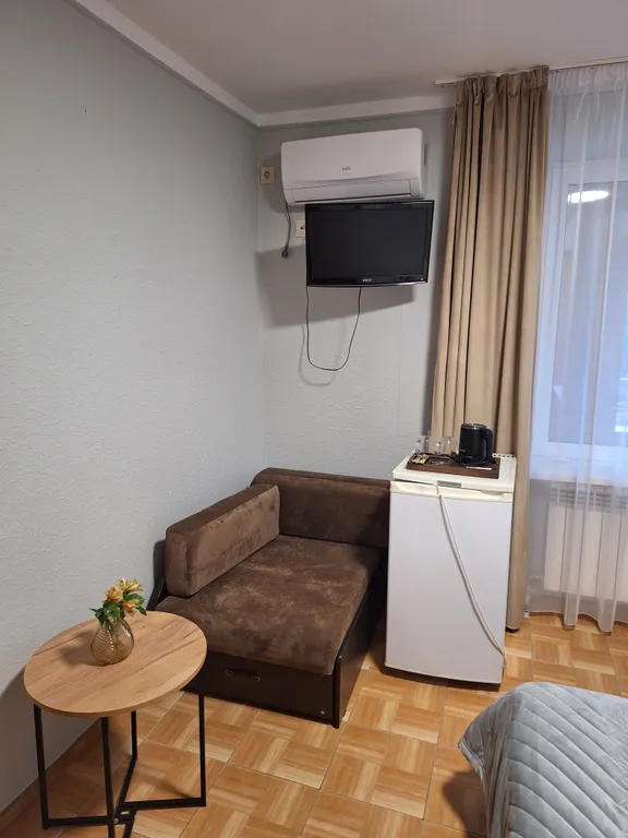 Квартира Квартира Небо-трёхместный комфортный номер с кроватями twin/dbl, диван — Геленджик