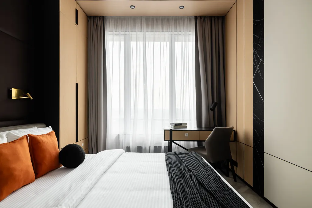 Квартира АПАРТАМЕНТЫ ДВУХКОМНАТНЫЕ 'САНСЕТ ФЛЭТПОРТ', для 4х гостей — Москва