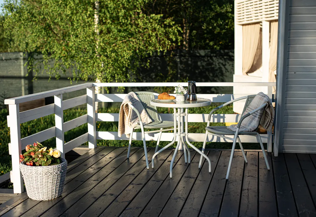 Уютный домик с банным чаном на территории