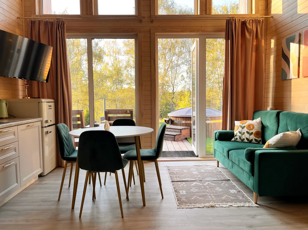 Дом с баней и купелью