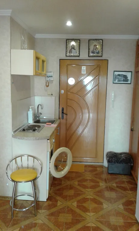 Квартира с красивым видом на море и гору АюДаг