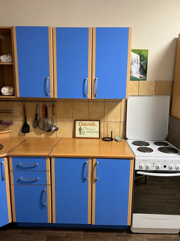 Большая однокомнатная квартира в новом доме