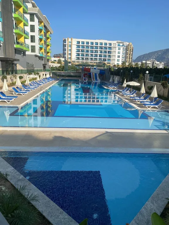 Апартамент класса люкс на Средиземном море в Алании, Турция